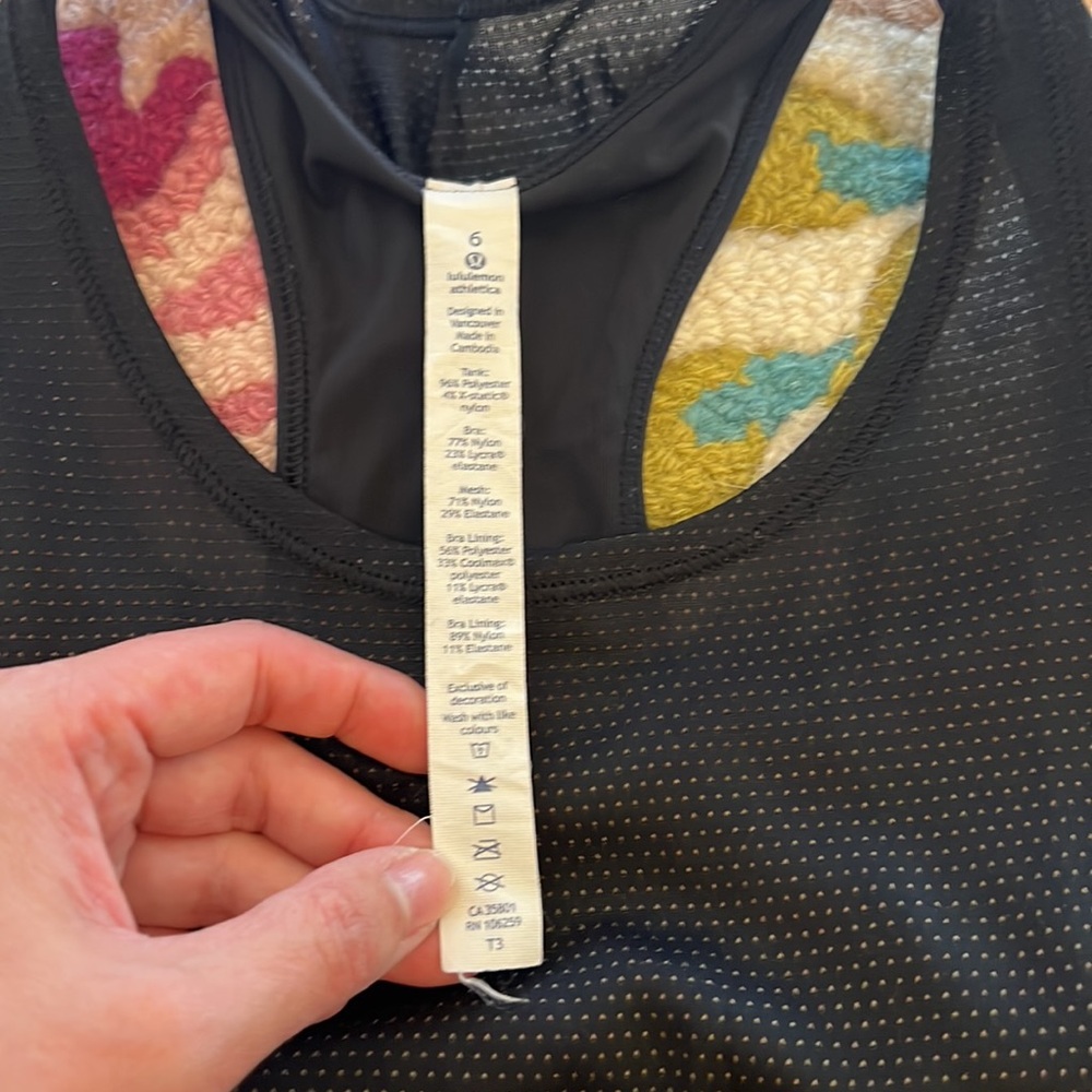 Lululemon Pushing Limits Tank - Picture 7 of 16